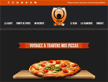 Tablet Screenshot of pizzalenomade.com